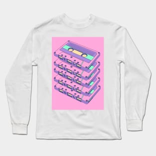 Aesthetic Cassette Long Sleeve T-Shirt
